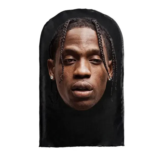 3D Realistic Full Face Halloween Mask - Funny Celebrity Balaclava