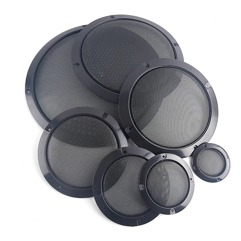 High-Grade Speaker Grilles - 2 to 10 Inch Mesh Covers for Car & Home