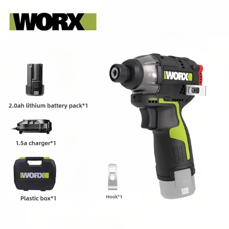 WORX WU132X Brushless Impact Screwdriver - High Torque & Smart Design
