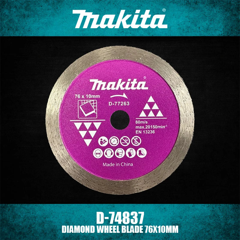 Makita Multi Carbide Wheel & Diamond Rim for Precision Cutting