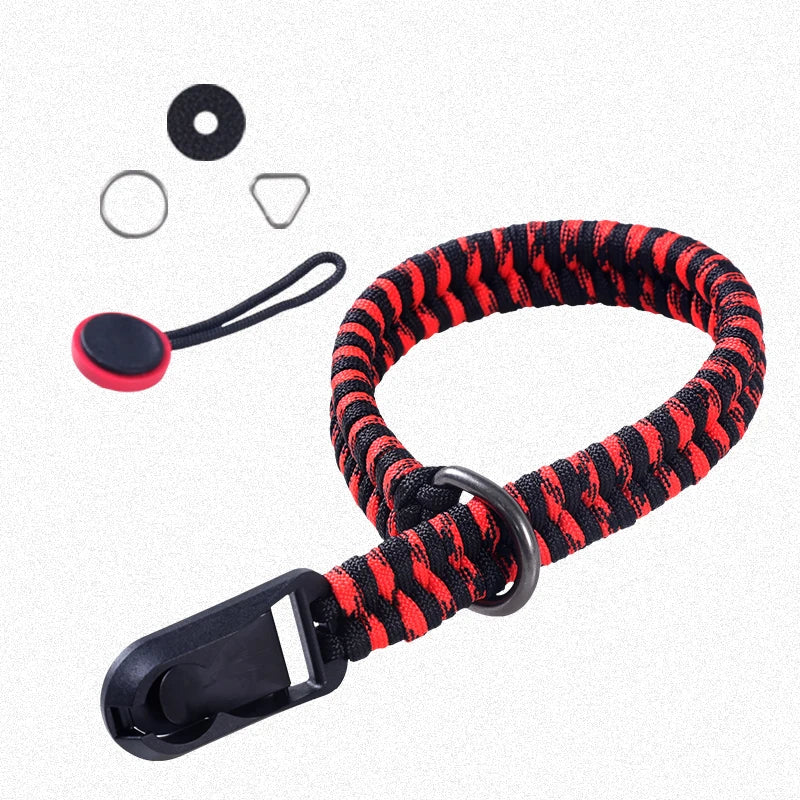 Adjustable Hand-Braided Camera Wrist Strap for Nikon, Canon, Sony