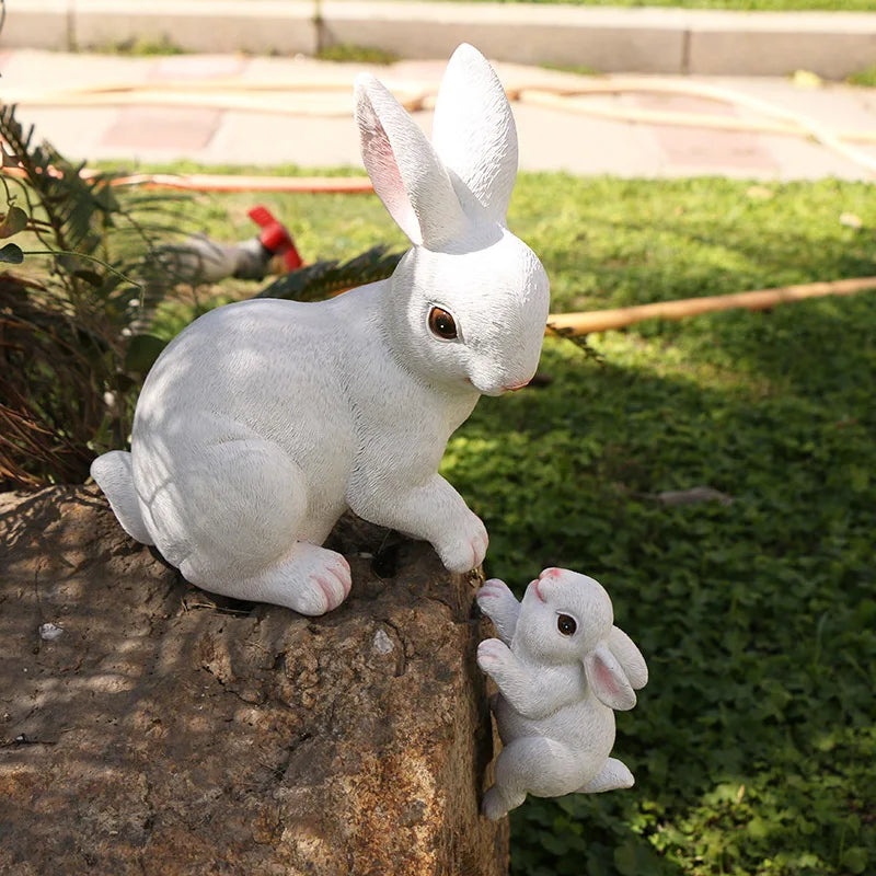 Whimsical Climbing Squirrel Resin Figurine for Garden Décor
