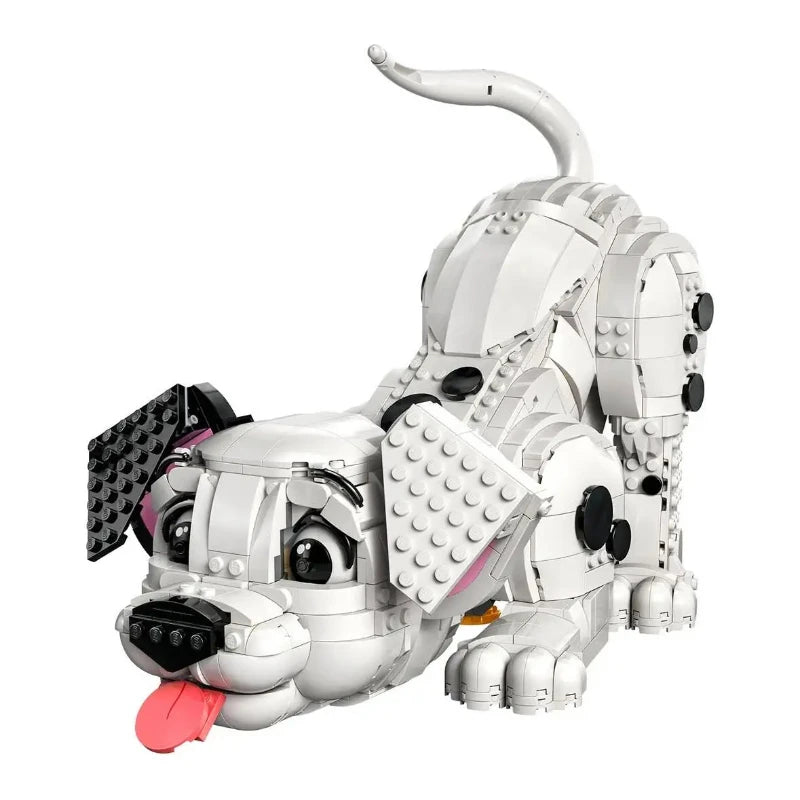 Creative Cartoon Puppy Dog Building Blocks - Fun Pet Assembly Toy