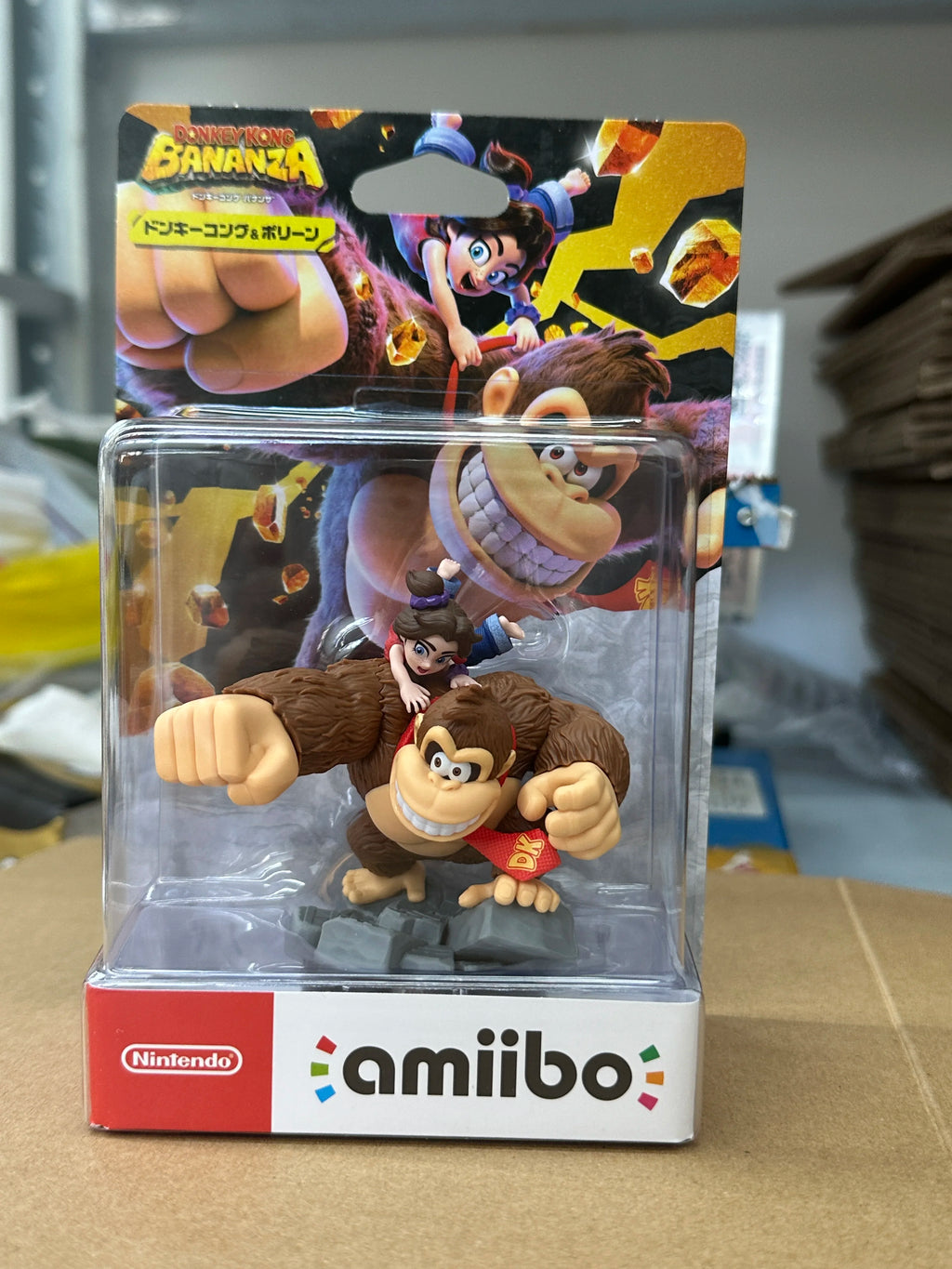 Amiibo Donkey Kong & Pauline - Nintendo Switch Collectibles