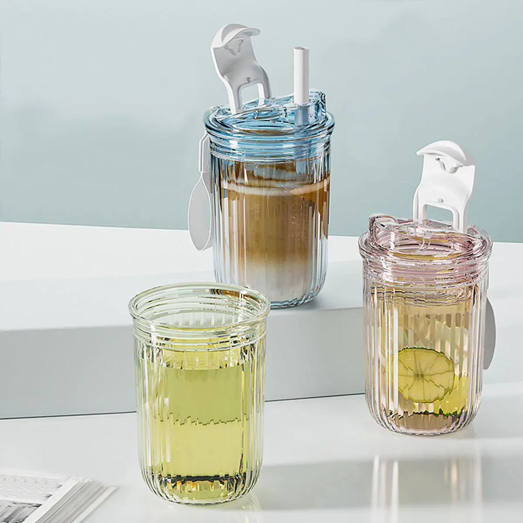 420ML Portable Leak-Proof Tumbler - Heat & Cold Resistant