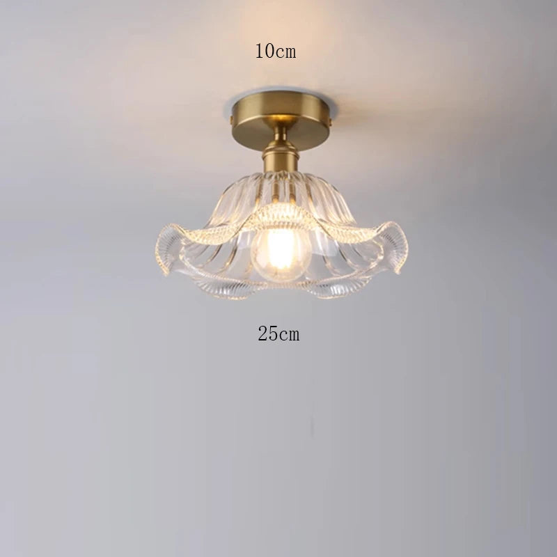 Stylish Glass Pendant Light - Modern Hanging Lamp for Dining & Kitchen