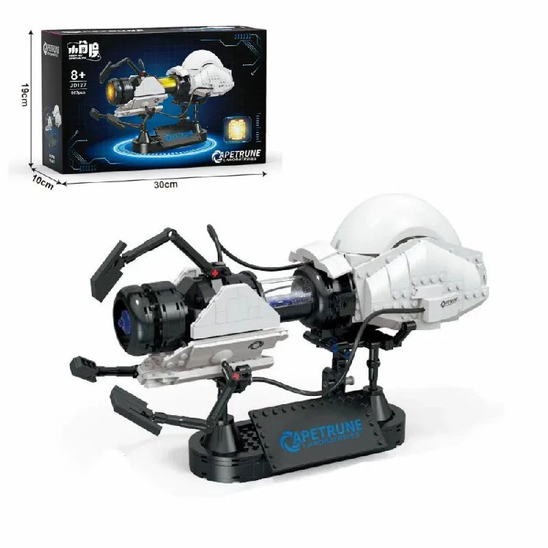 667PCS High-Tech Portal Gun Building Blocks - DIY Educational Toy