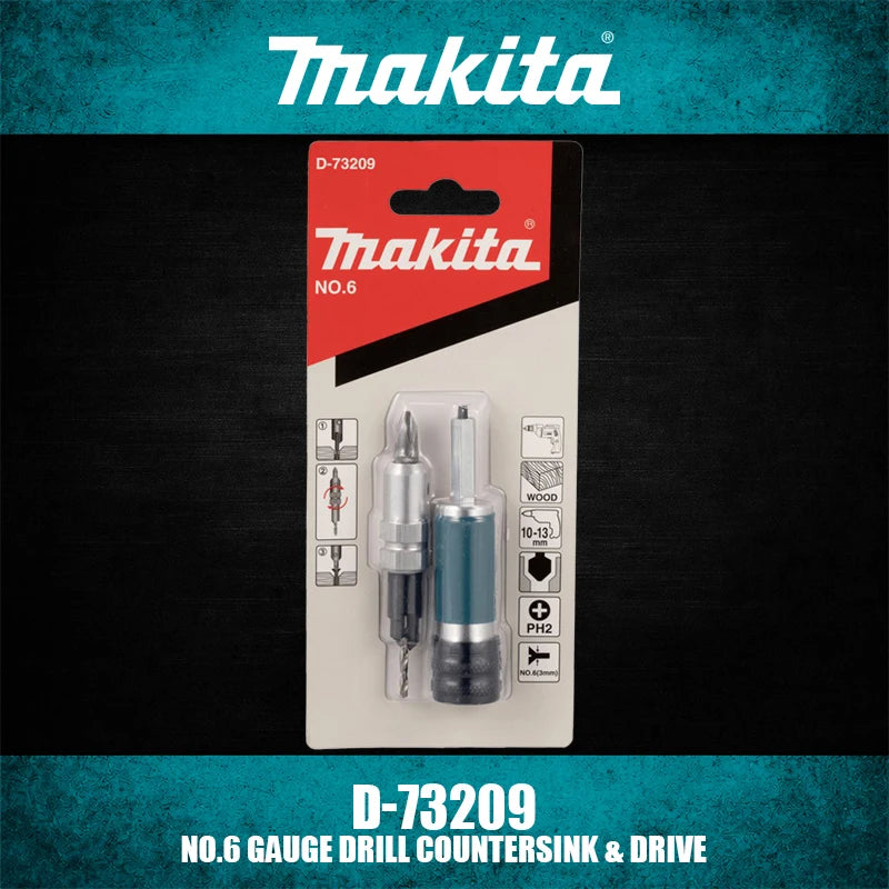 Makita Gauge Drill Countersink & Drive Bit Set | Precision Woodworking Tool