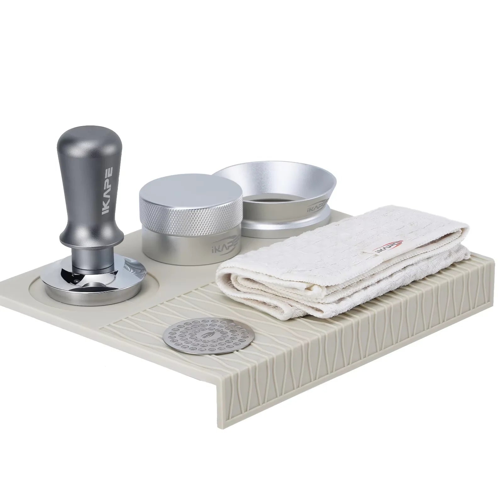 IKAPE 6-in-1 Espresso Tamper Set - Perfect Coffee Extraction Kit