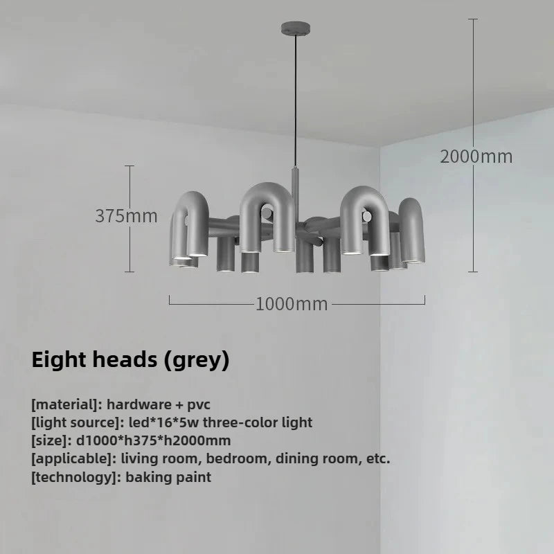 Modern U-Shaped Pendant Light – Stylish Fixture for Any Room