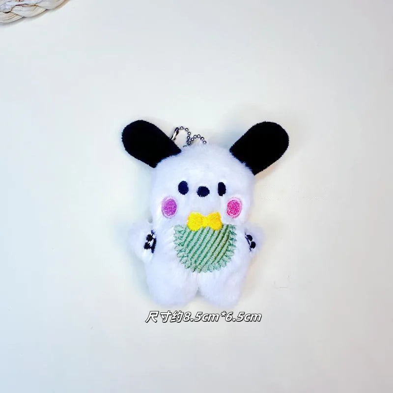 Kawaii Pochacco Plush Doll Keychain - Cute Gift for Kids & Collectors