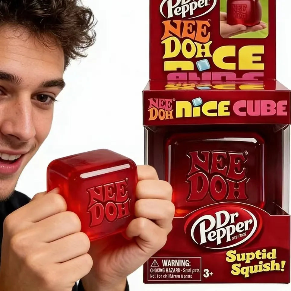 Schylling Needoh Nice Cube - Sensory Stress Relief Toy for All Ages