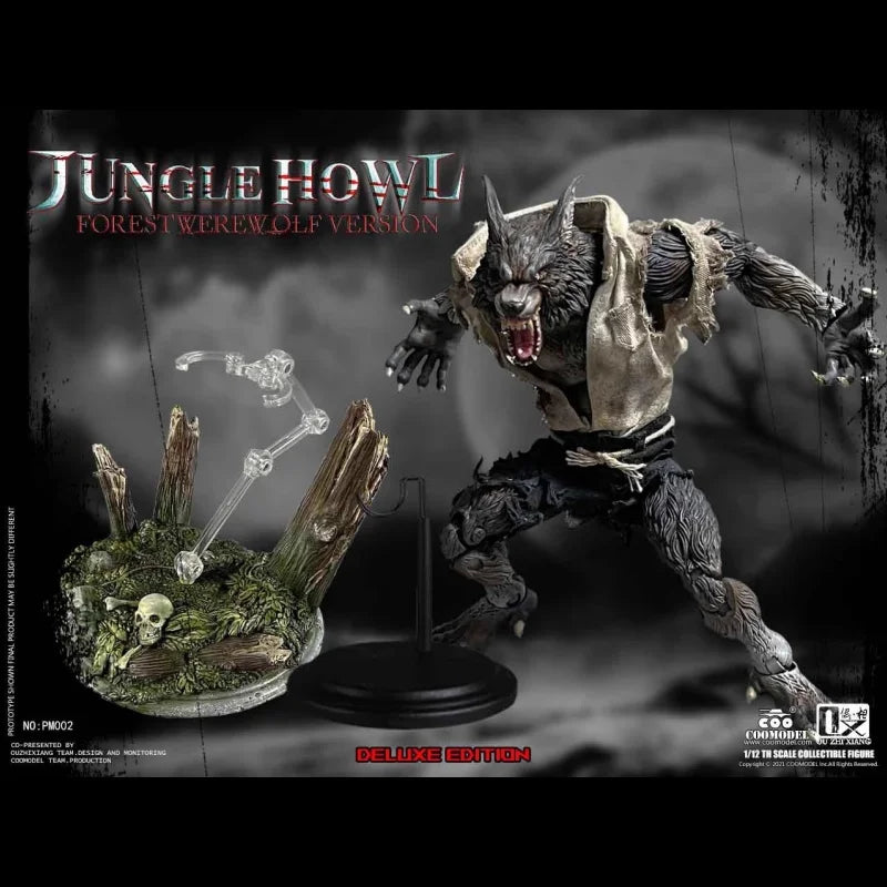 COOMODEL 1/12 Palmtop Monster Howl Werewolves Action Figures