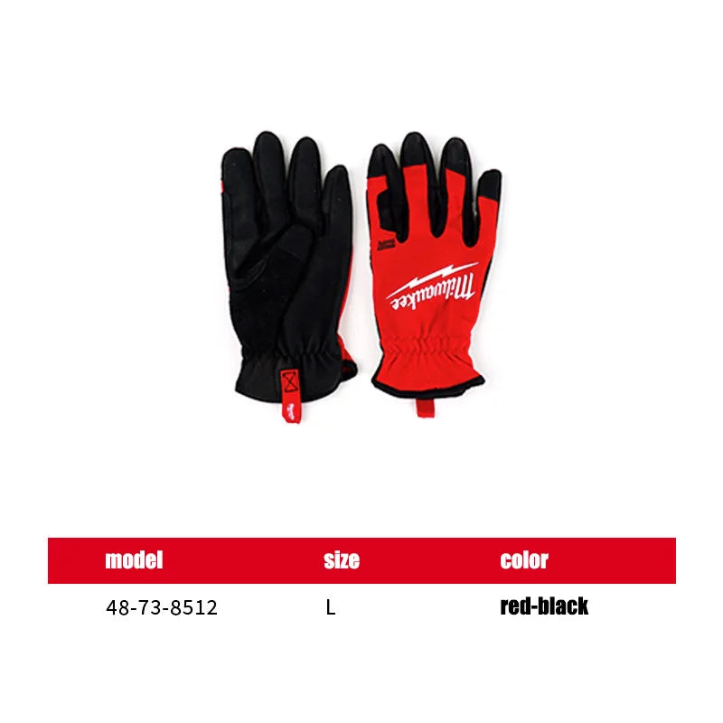 Milwaukee Lightweight Work Gloves - Breathable & Waterproof Comfort
