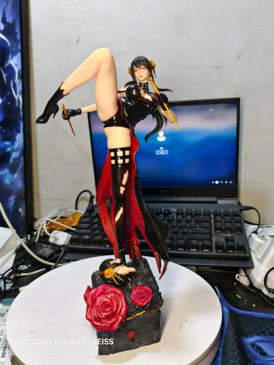 37cm Yor Forger Anime Figure - Collectible Desk Decor