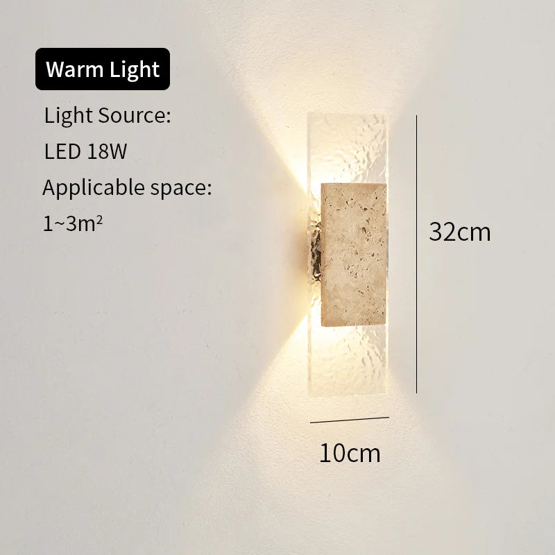 Pumous 18W Waterproof LED Wall Lamp - Modern Outdoor Sconce Lighting