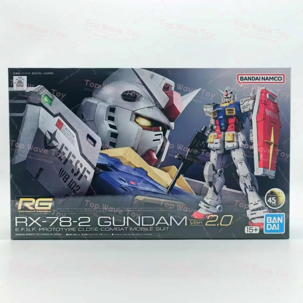 Bandai RG RX-78-2 Unicorn Gundam Model Action Figure - Stunning Detail