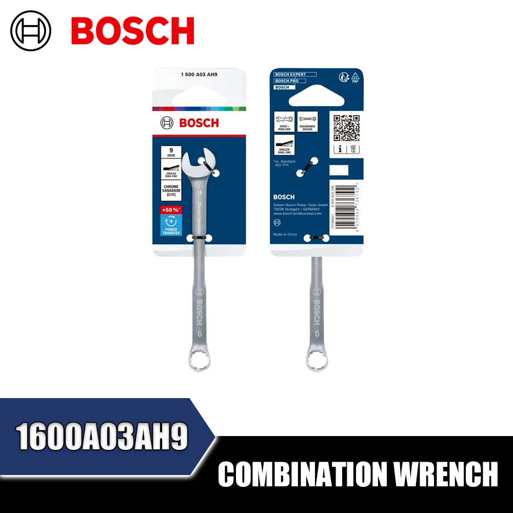 Bosch Combination Wrench - High Power Transfer & Ergonomic Design