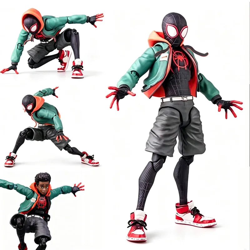 Miles Morales Spider-Man Action Figure | Dynamic Posing Collectible
