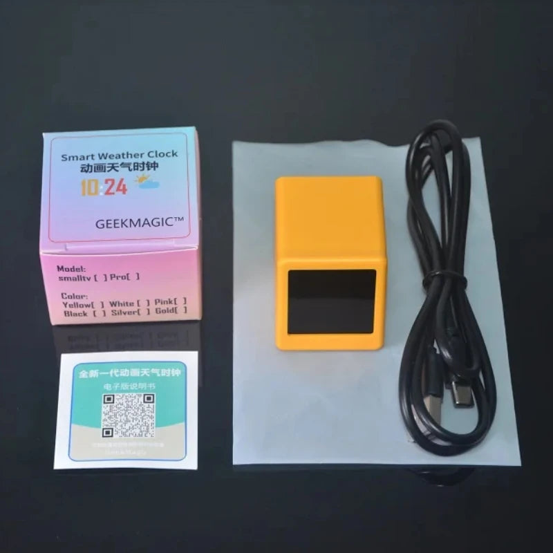 GeekMagic Smart WiFi Weather Forecast & Digital Photo Clock