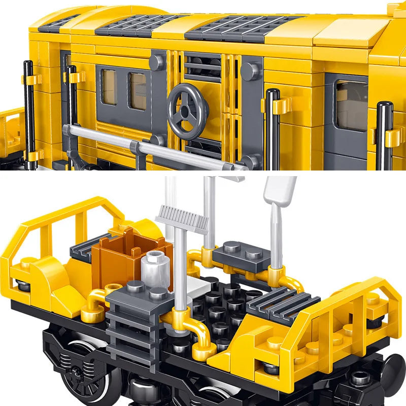 High-Speed Train Building Blocks Toy - Creative Model for Ages 14+