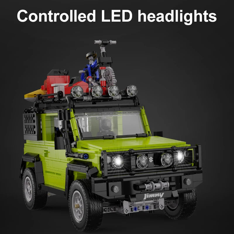 Cada Remote Control Off-Road Building Block SUV Car for Kids