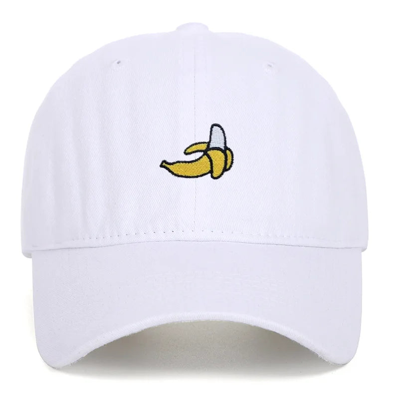 Banana Embroidered Outdoor Baseball Hat - Unisex Sunshade Cap