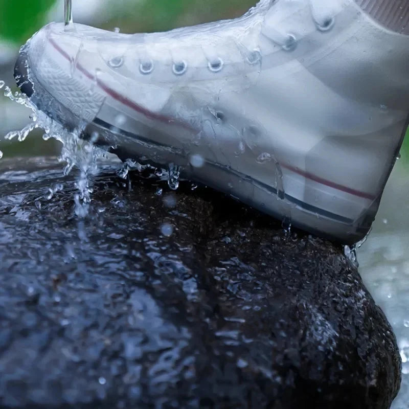 Durable Waterproof Silicone Shoe Covers | Non-Slip Rain Boot Protectors