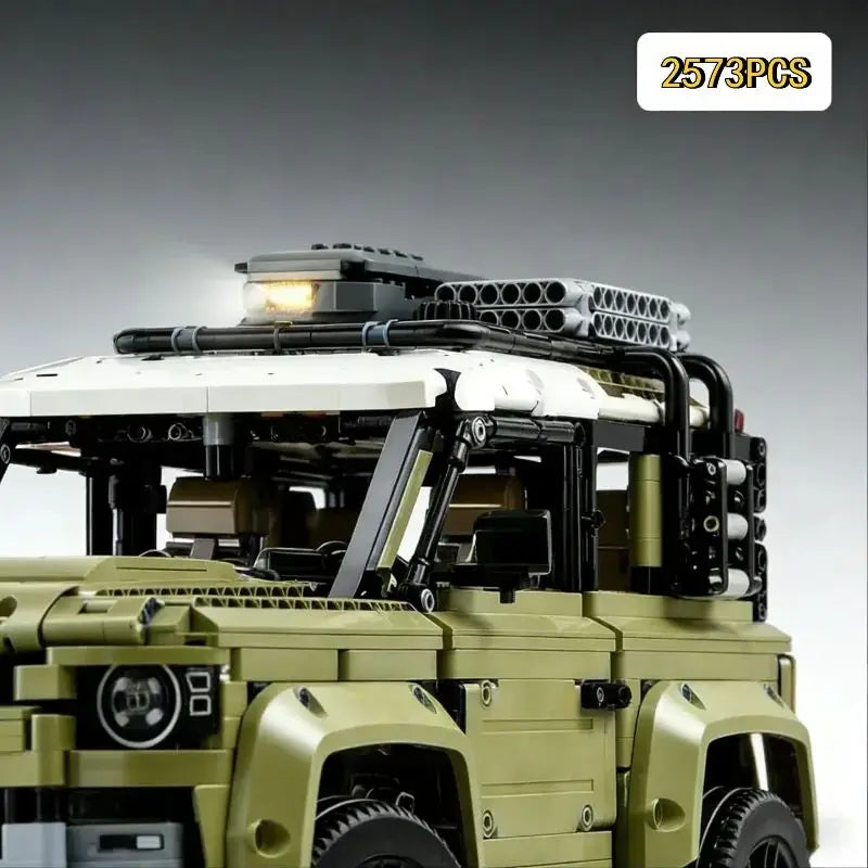 2026 Plastic Supercar Building Kit - 2573PCS Off-Road Toy