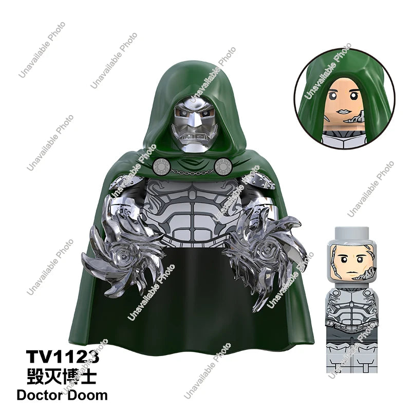 Hot Toys Mini Building Blocks Superhero Figures - Fun for All Ages