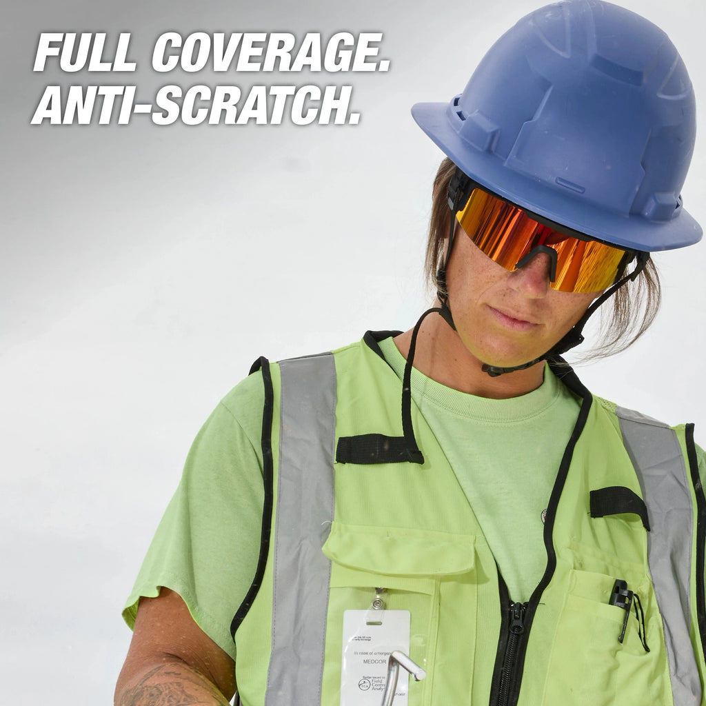 Milwaukee Outdoor Safety Goggles - Windproof & UV Resistant Eyewear