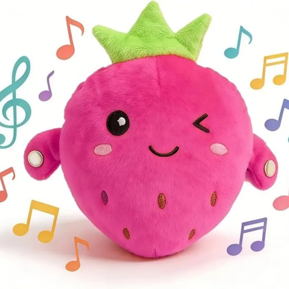 Interactive Musical Carrot Plush Toy for Parent-Child Fun