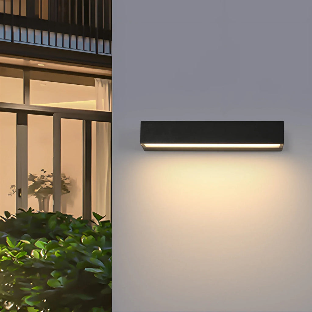 Modern Waterproof LED Wall Lamp for Outdoor Spaces