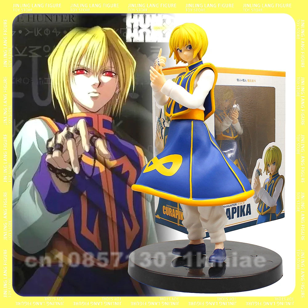 18cm Collectible KURAPIKA Action Figure for HUNTERxHUNTER Fans