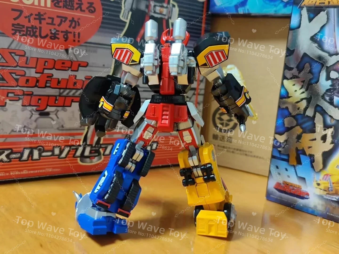 Bandai Mighty Morphin Super Minipla Dragon Caesar Figure - Collector's Delight