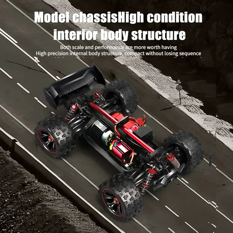 BAOEN 1:16 4WD RC Drift Car - 85KM/H LED Performance Racer