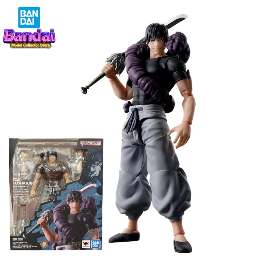 Bandai Yuta & Toji Action Figures - Jujutsu Kaisen Anime Collectibles