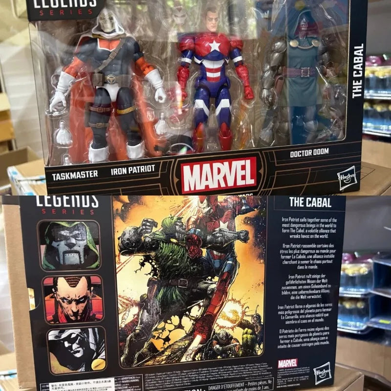 Marvel Legends Iron Patriot & Dr. Doom 6" Figures - Collectible Set