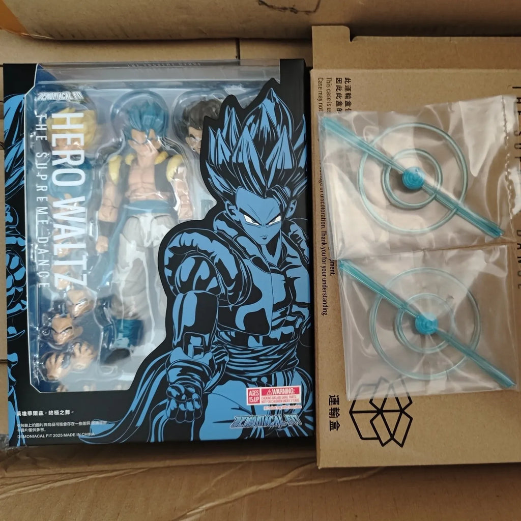 Demoniacal Fit Gogeta Figure - Super Saiyan Blue Action Model