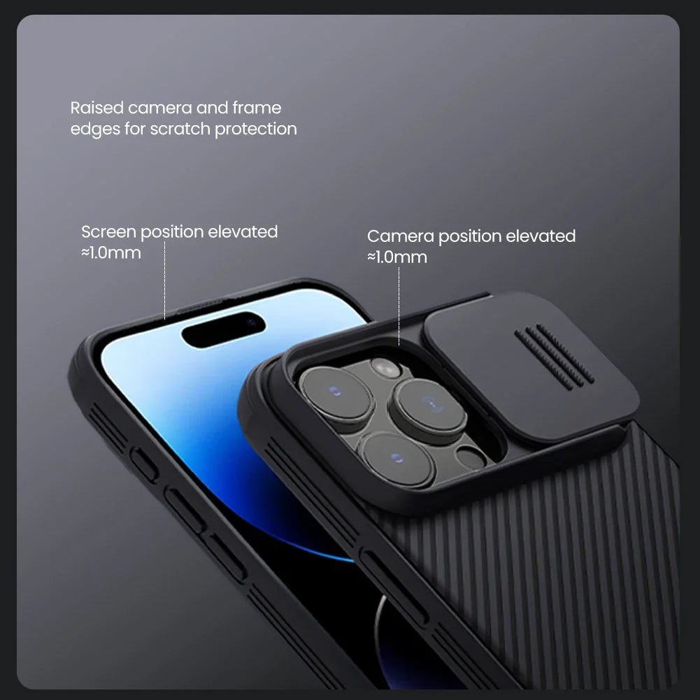 Nillkin CamShield Pro Case for iPhone 17/16 Series - Stylish & Shockproof