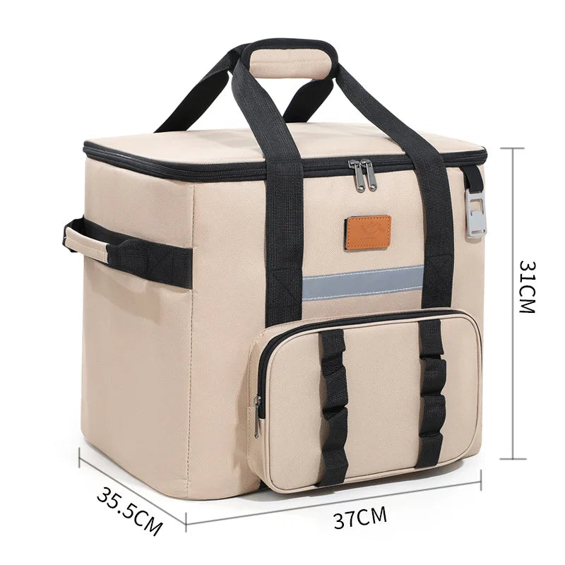40L Insulated Thermal Backpack - Leak Proof Lunch & Picnic Cooler