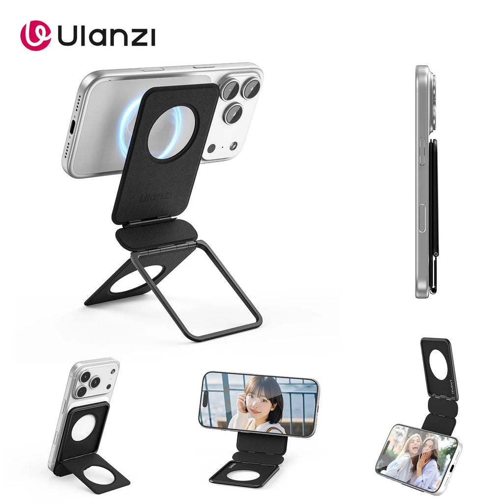 Ulanzi PS01 Magnetic Tripod & Selfie Stick for iPhones - Portable & Hangable