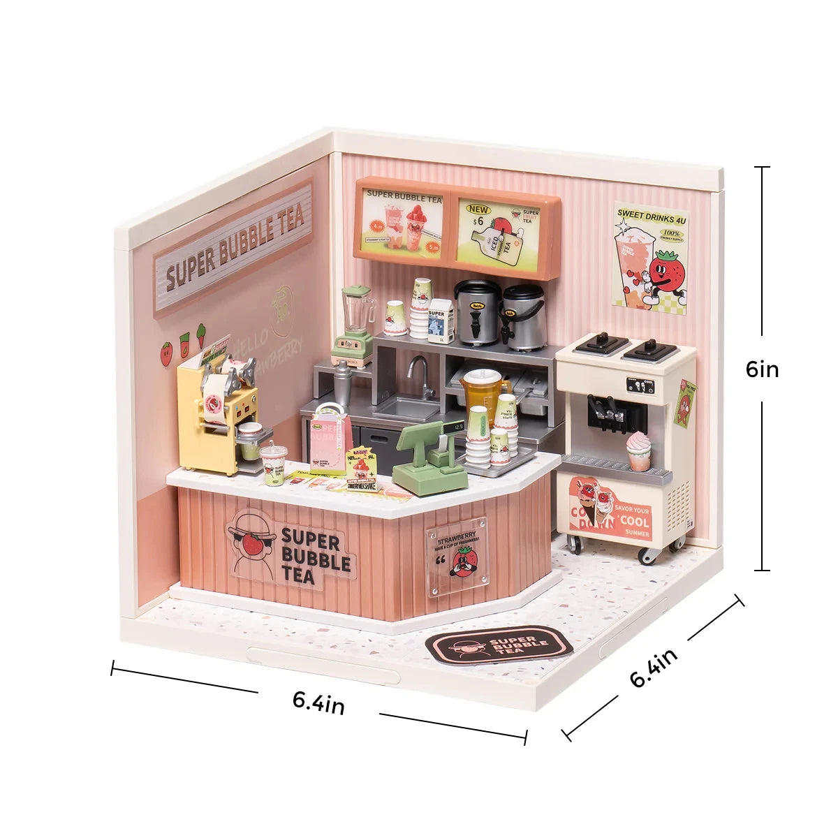 ROBOTIME Rolife Miniature Dollhouse Creative Home Decor for All Ages