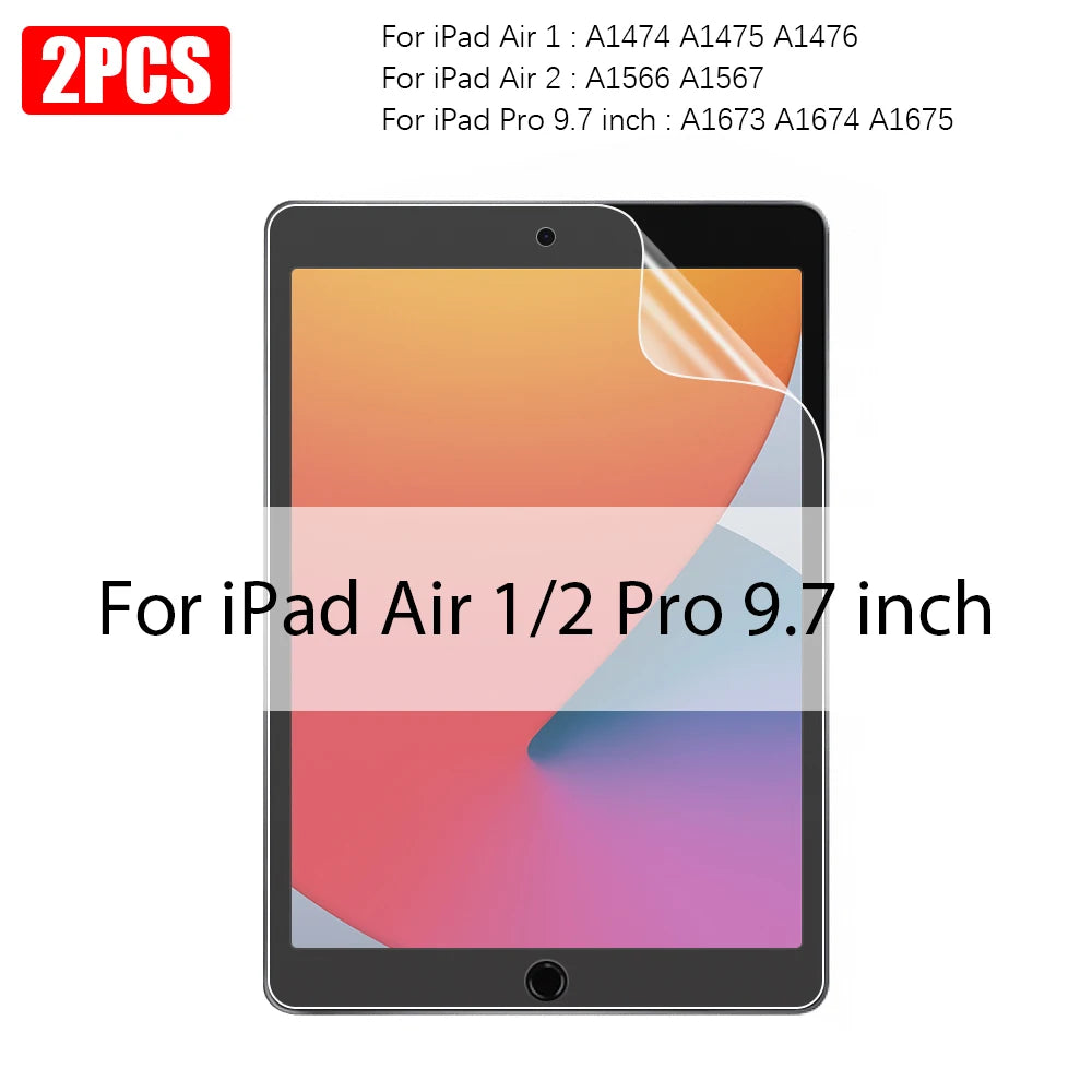 Matte Paper Screen Protectors 2-Pack for iPad Pro, Air & Mini