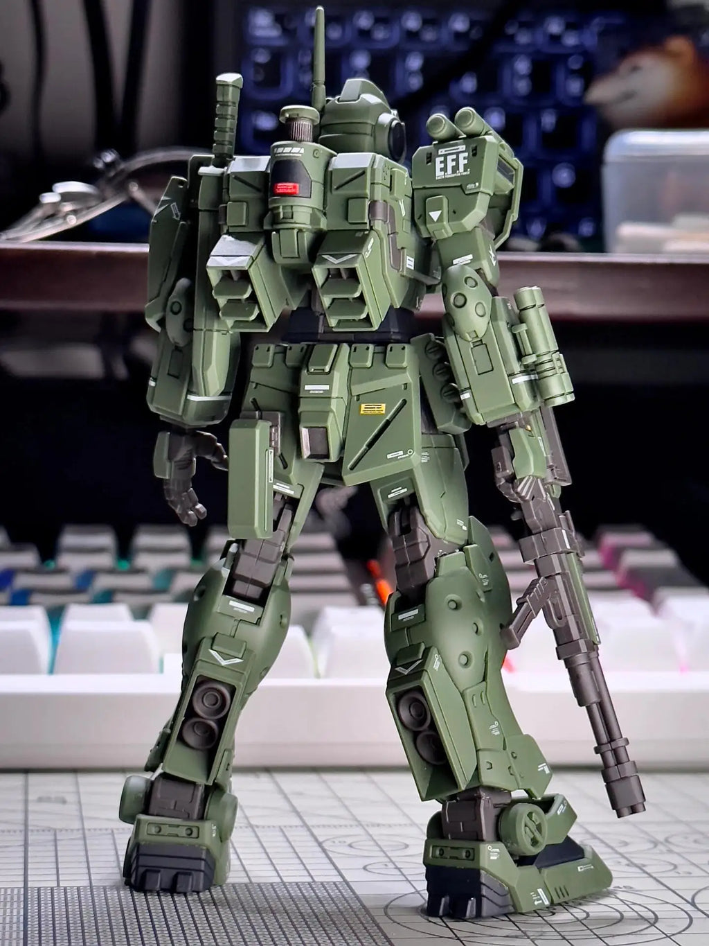 XFS 1/144 GM Spartan Model Kit - Detailed Action Figure for Collectors