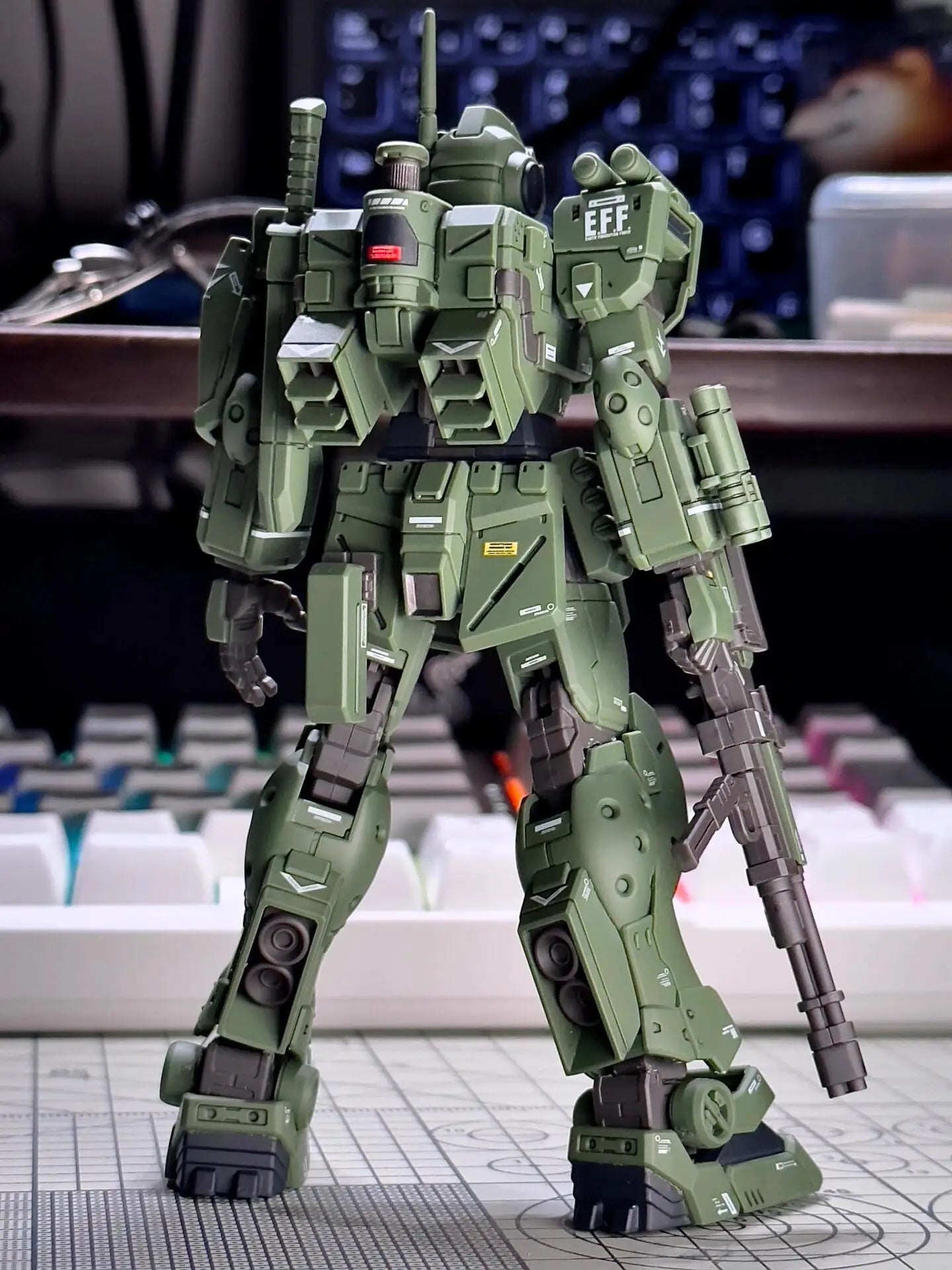 XFS 1/144 GM Spartan Model Kit - Detailed Action Figure for Collectors
