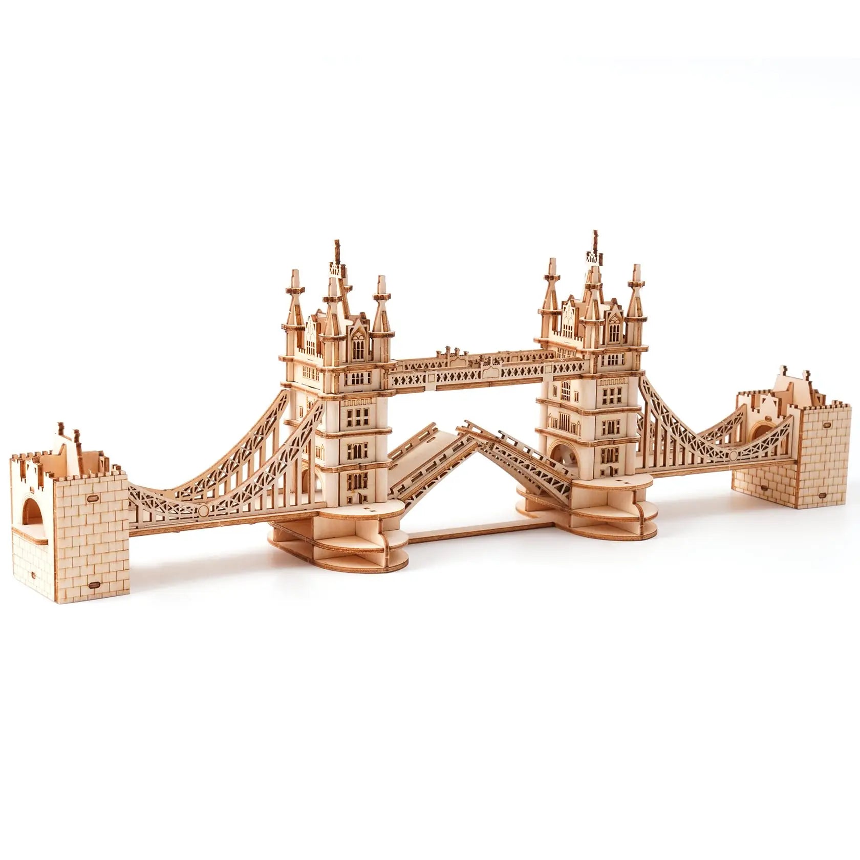 Robotime 3D DIY Tower Bridge & Big Ben Wooden Puzzle Kit