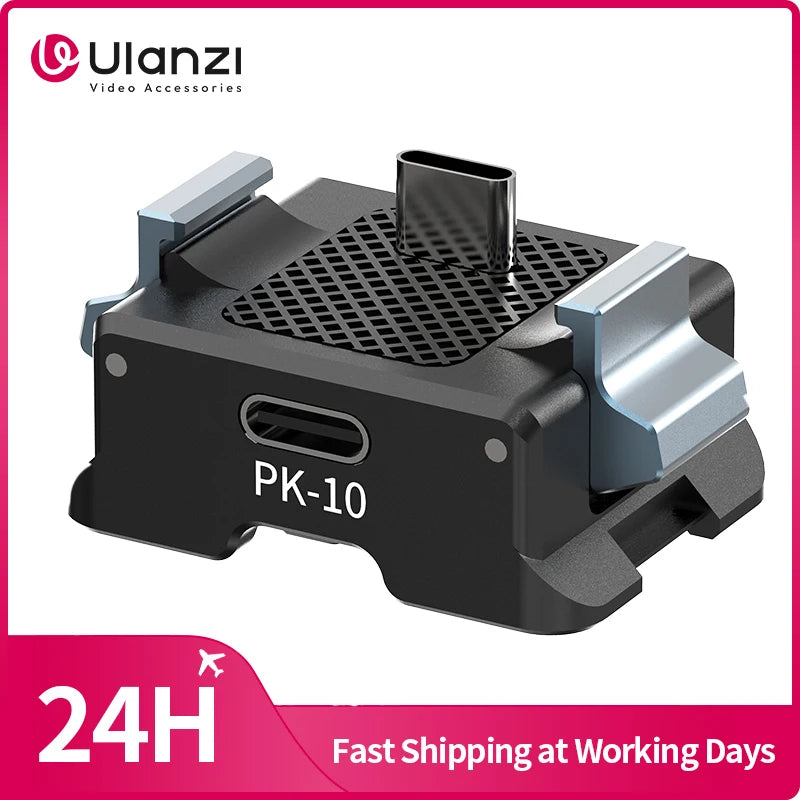 Ulanzi PK-10 Expansion Adapter for DJI Osmo Pocket 3 - Versatile Mount