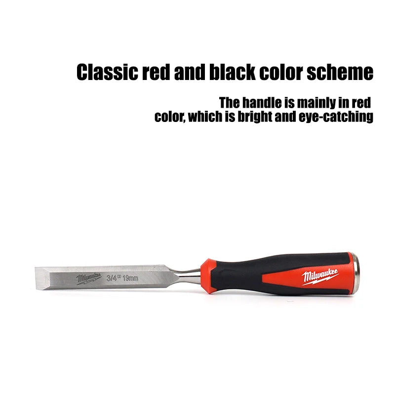 Milwaukee 4-Piece Wood Chisel Set - Ergonomic & Precision Engineered