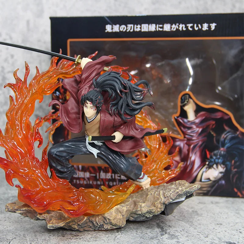 Kokushibo Tsugikuni Yoriichi Demon Slayer Figure - Fierce Battle Decor